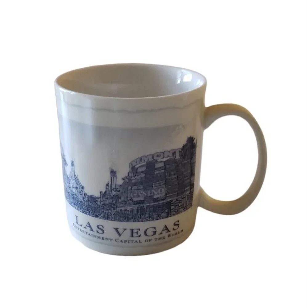 Starbucks 2006 Las Vegas Architectural Architecture Series City Coffee Mug 18oz